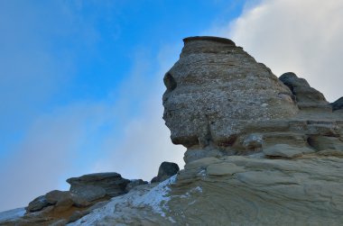 Sfinx, Bucegi mountains sphinx, Romania clipart