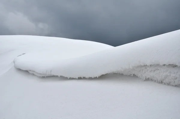 Close-up of snow — Stock Photo, Image