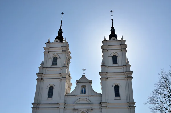 Kościół katolicki w daugavpils, Łotwa — Zdjęcie stockowe