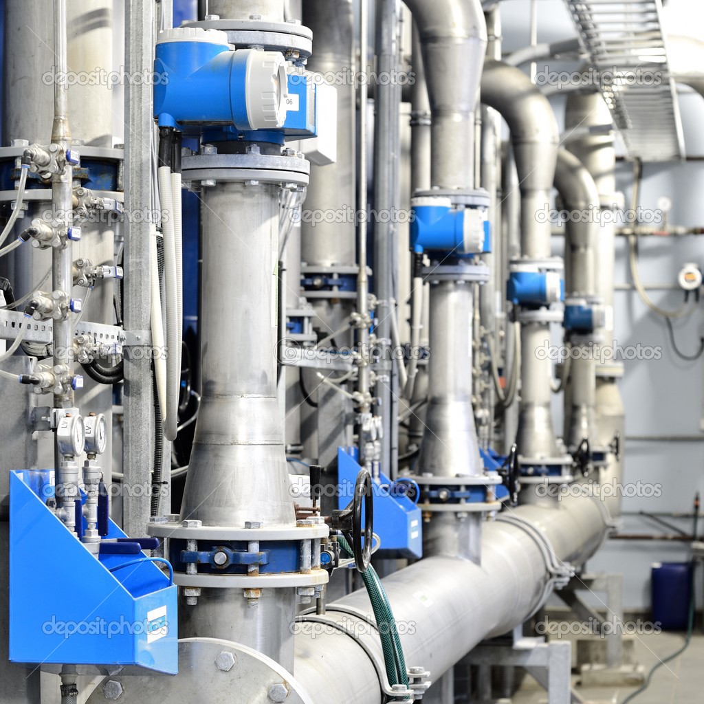 Large industrial boiler room — Stock Photo © alex.stemmer 32819481