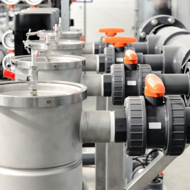 büyük sanayi kazan dairesi