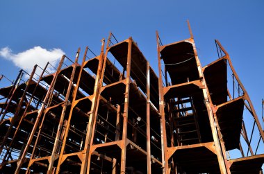 bitmemiş grunge İnşaat