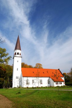 eski luthetan kilisede sigulda, Letonya