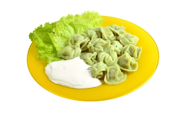 Haşlanmış etli börek. — Stok Foto © superanry 42559505