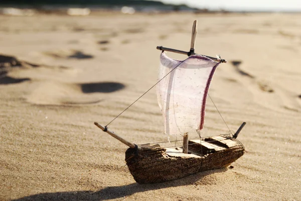 Ship toy model — Stock Photo, Image