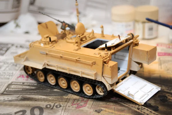 Scale model tank — Stock Photo, Image