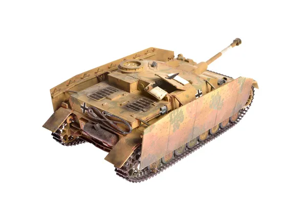 Scale model of a german tank destroyer from WWII — Stock Photo, Image