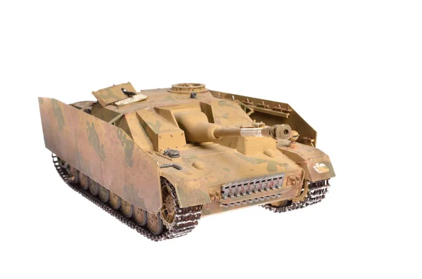 Scale model of a german tank destroyer from WWII — Stock Photo, Image