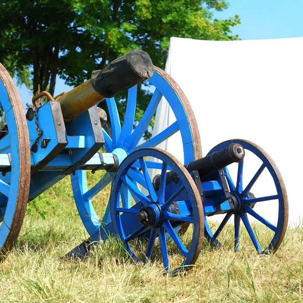 Kanon från Napoleonkrigen gånger — Stockfoto