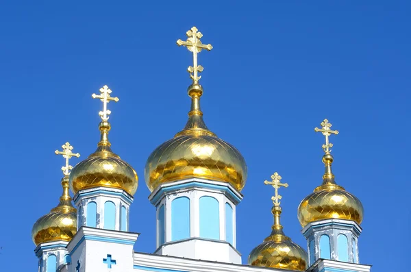 Iglesia ortodoxa en Daugavpils, Letonia — Foto de Stock