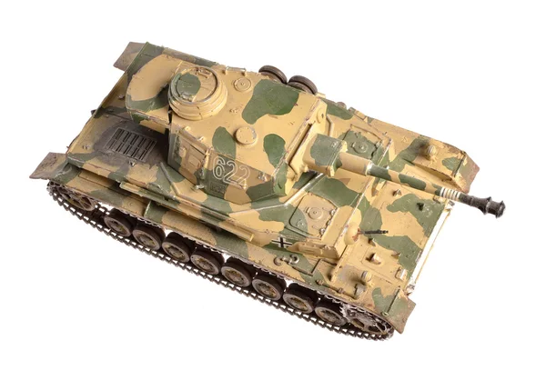 Scale model of a german tank from WWII — Stock Photo, Image