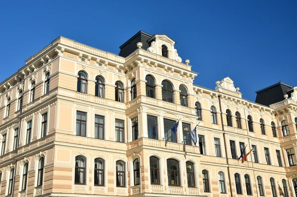 Ancien bâtiment historique à Riga, Lettonie — Photo