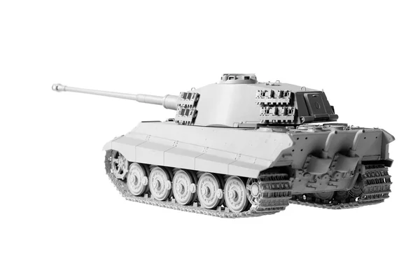 Schaalmodel van een Duitse tank uit WO II — Stockfoto