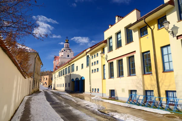 Parte del casco antiguo de Vilna — Foto de Stock