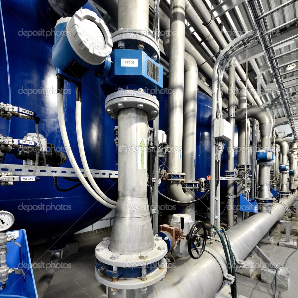 Large industrial boiler room — Stock Photo © alex.stemmer 32825409