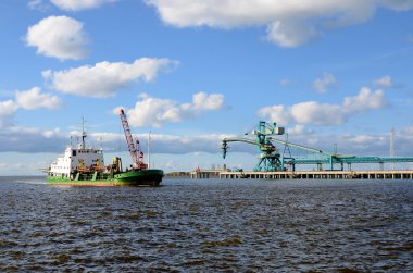 Kargo liman. terminal, Ventspils Letonya