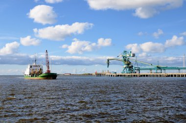 Kargo liman. terminal, Ventspils Letonya