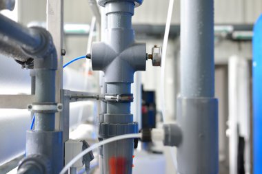 kazan dairesi endüstriyel su boru hattı
