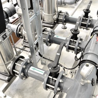 büyük sanayi kazan dairesi