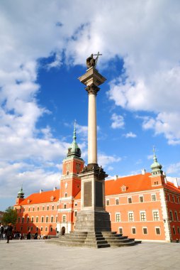 Varşova eski twon kalede Kral