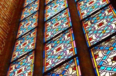 vitray pencereler eski Gotik Kilisesi