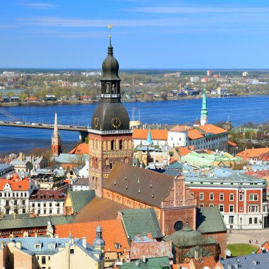riga, Letonya genel görünümü