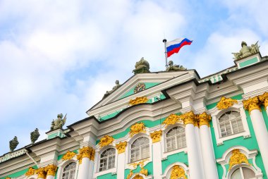 Kış Sarayı (hermitage) yakın çekim