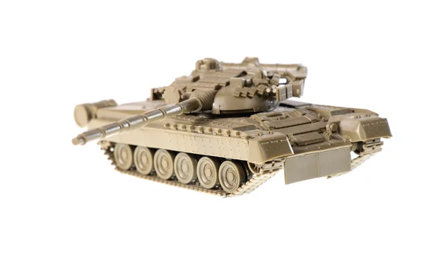 Scale model of soviet T-80 tank — Stock Photo, Image