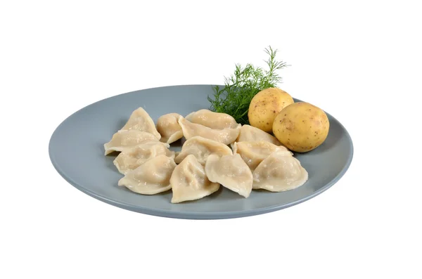 Pierogi na danie — Zdjęcie stockowe