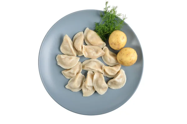 Dumplings på skålen — Stockfoto