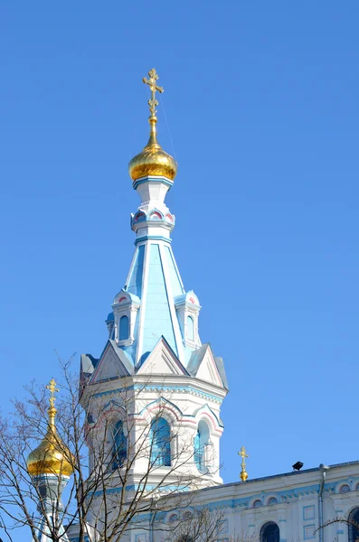 Iglesia ortodoxa en Daugavpils, Letonia —  Fotos de Stock