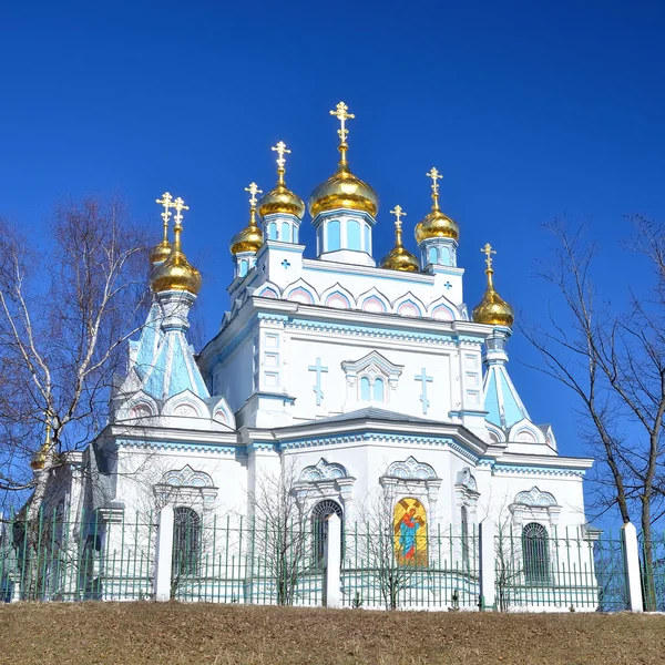 Iglesia ortodoxa en Daugavpils, Letonia —  Fotos de Stock