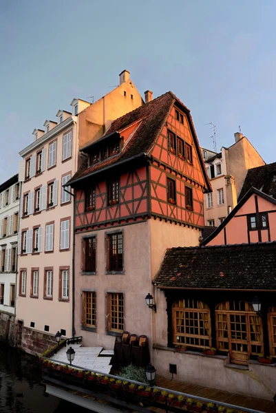 Старая часть города Страсбург — стоковое фото
