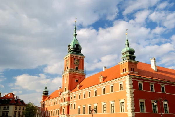 Königsschloss im alten Warschauer Zwilling — Stockfoto