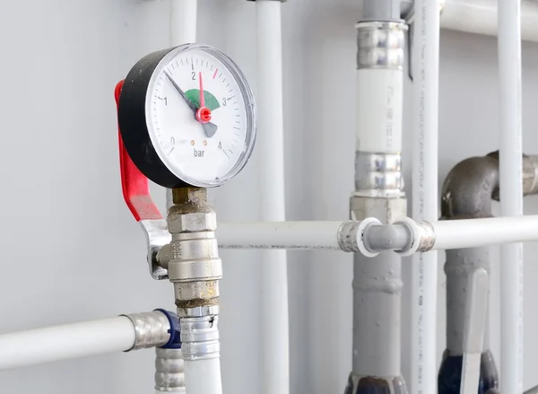 Industrial boiler room — Stock Photo, Image