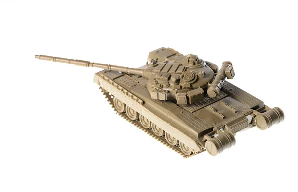 Scale model of soviet T-80 tank — Stock Photo, Image