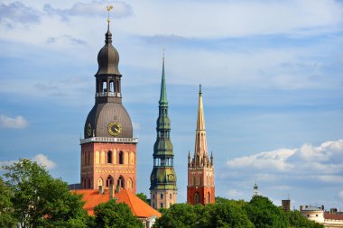 riga, Letonya kilise kule