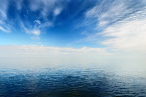 Østersjøen i vakkert, stille vær – stockfoto