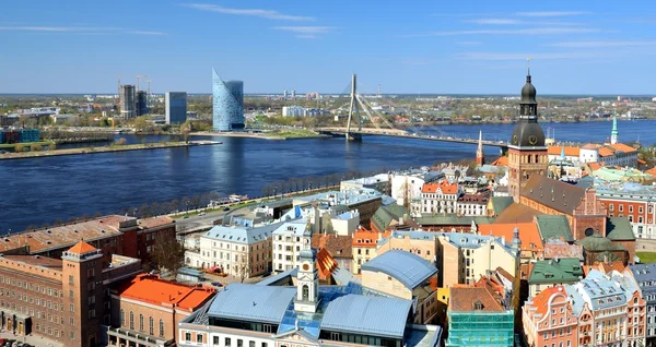 Algemene uitzicht op riga, Letland — Stockfoto