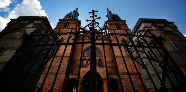 Katholische Kirche in Rezekne, Lettland — Stockfoto