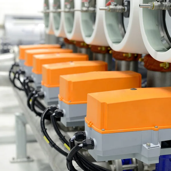 Industrial boiler room — Stock Photo, Image