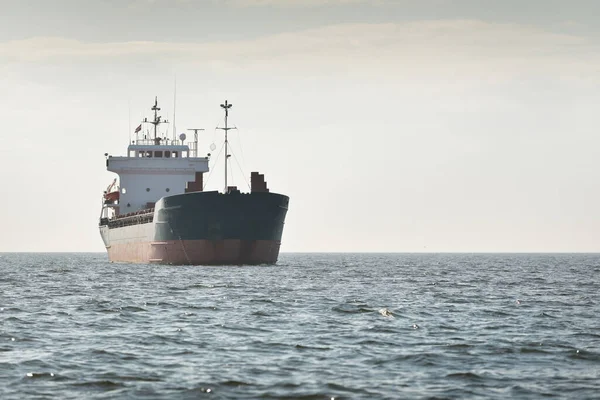 Algemeen Vrachtschip Meter Lengte Varen Oostzee Goederenvervoer Logistiek Mondiale Communicatie — Stockfoto