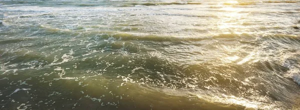 Mar Baltico Dopo Temporale Tramonto Ventspils Lettonia Nuvole Luminose Colorate — Foto Stock