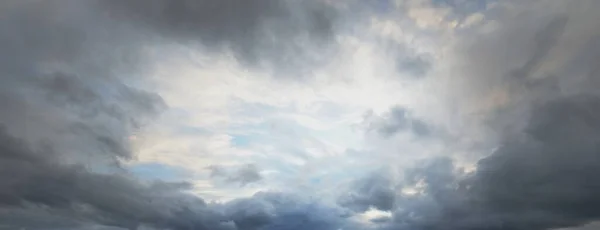 Nubes Ornamentales Oscuras Cielo Dramático Paisaje Nublado Tormenta Épica Imagen — Foto de Stock