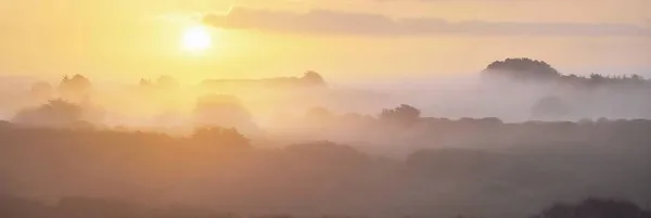 Pintoresco Paisaje Los Valles Cerca Pointe Pen Hir Bretaña Francia — Foto de Stock