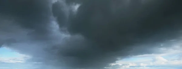 Nuvens Ornamentais Escuras Céu Dramático Paisagem Nuvens Tempestade Épica Imagem — Fotografia de Stock