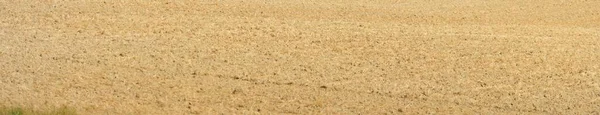 Zaorał Pole Uprawne Tekstura Gleby Letni Krajobraz Idylliczna Scena Wiejska — Zdjęcie stockowe
