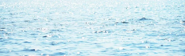 Панорамный Морской Пейзаж Кристально Чистая Фактура Поверхности Морской Воды Мечтательный — стоковое фото