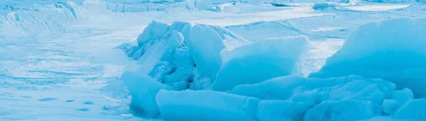 Nysnö Struktur Panoramautsikt Över Snötäckta Fält Efter Snöstorm Vid Solnedgången — Stockfoto