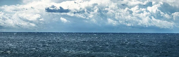 Vista Panorámica Del Mar Báltico Desde Costa Arenosa Dunas Arena — Foto de Stock